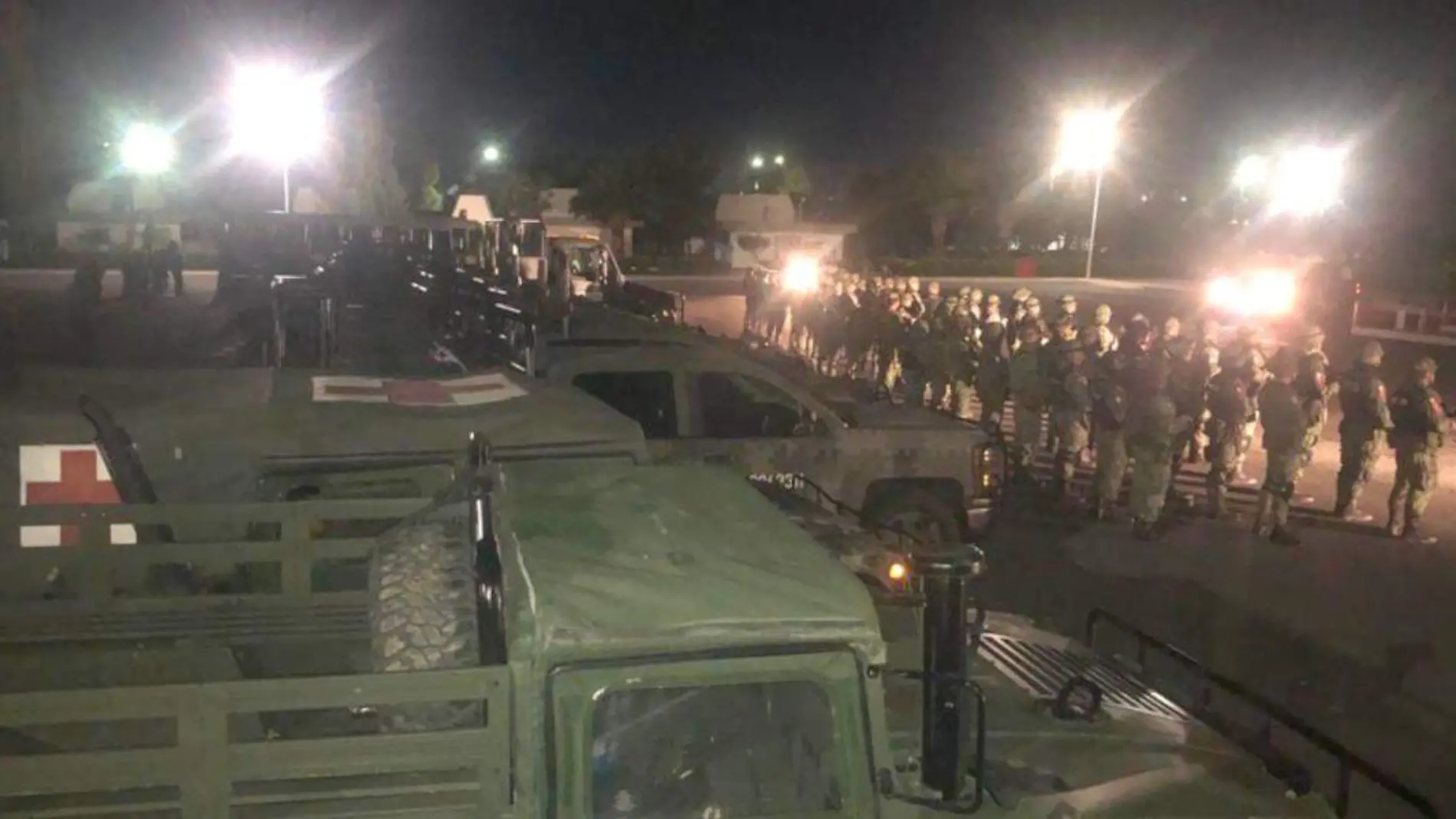 Arribaron a Zacatecas la madrugada del viernes 200 militares